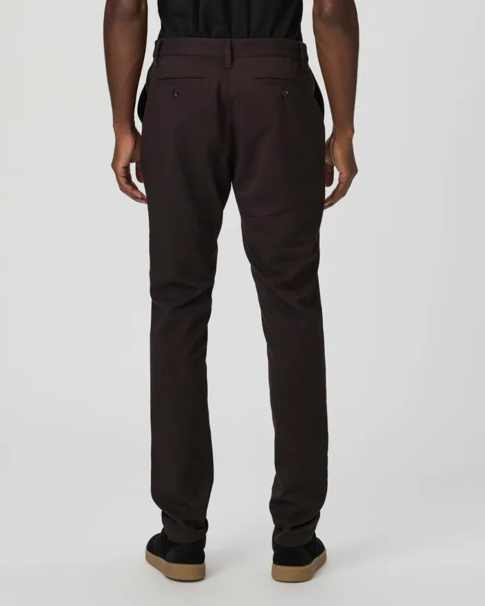 Pants and Joggers Men PAIGE Stafford Trouser 8211 Carob Shell Pants and Joggers Men PAIGE Stafford Trouser 8211 Carob Shell
