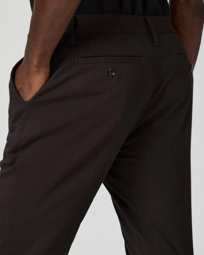 Pants and Joggers Men PAIGE Stafford Trouser 8211 Carob Shell Pants and Joggers Men PAIGE Stafford Trouser 8211 Carob Shell