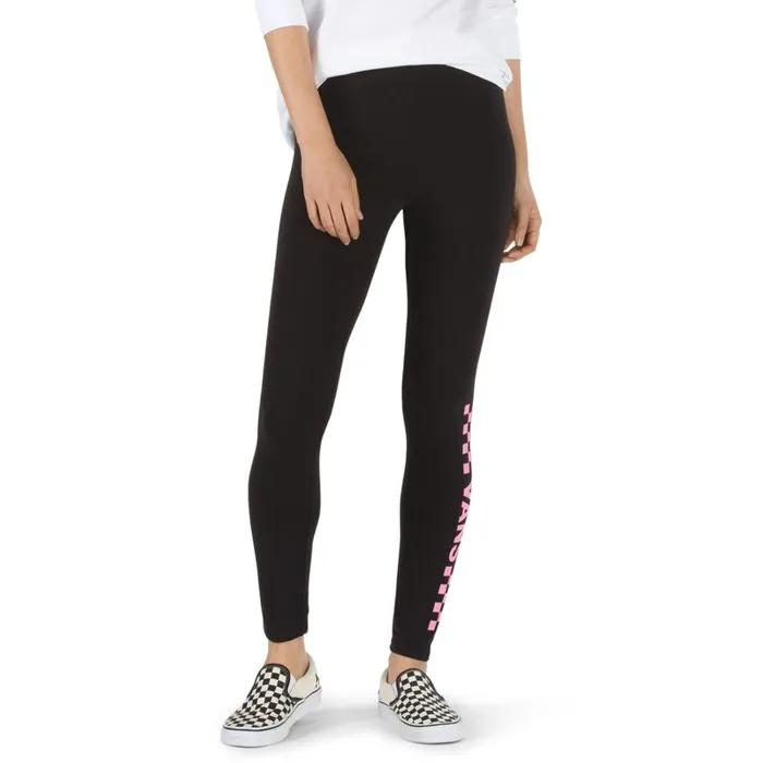 Pants and Leggings Women Vans Checker Chalkboard Legging Black Pink Pants and Leggings Women Vans Checker Chalkboard Legging Black Pink
