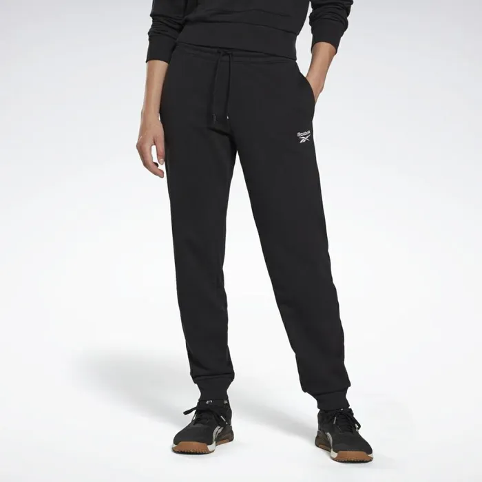 Pants and Sweatpants Womens Reebok Identity French Terry Pants Black