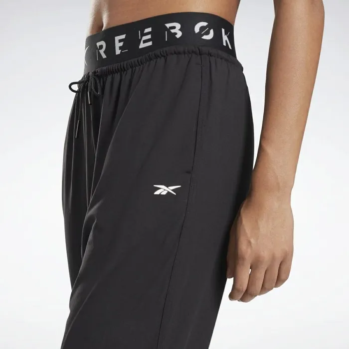 Pants and Sweatpants Womens Reebok Lightweight Jersey 78 Pants Black
