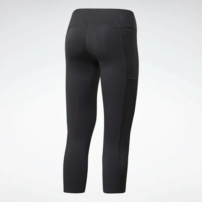 Pants and Sweatpants Womens Reebok Running Essentials 34 Tights Black