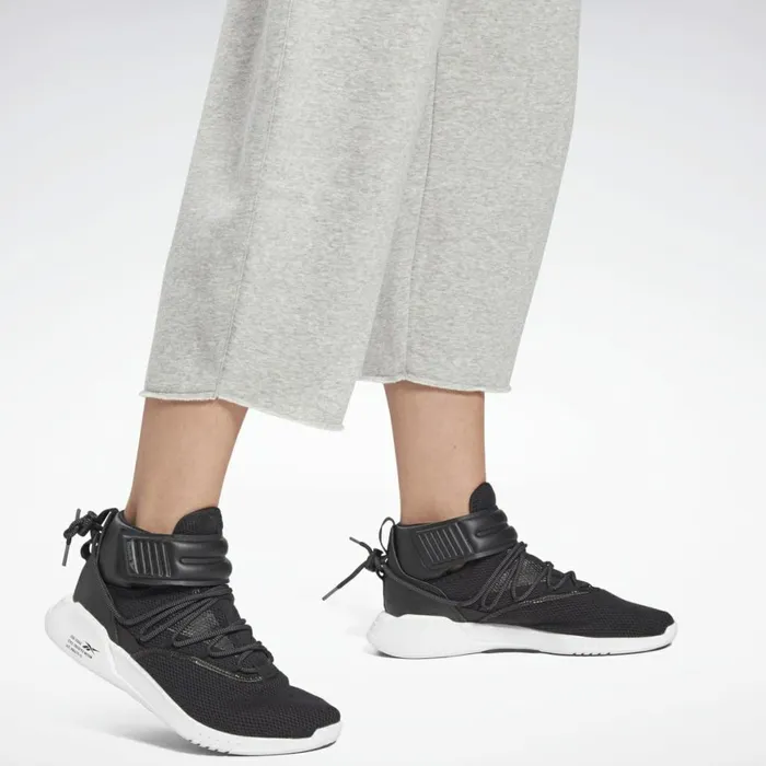 Pants and Sweatpants Womens Reebok Studio Fleece Pants Medium Grey Heather