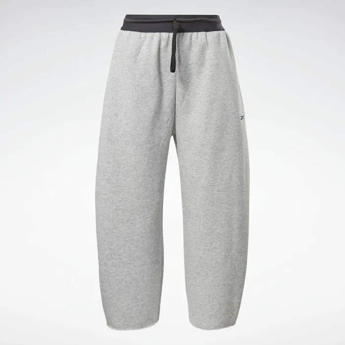 Pants and Sweatpants Womens Reebok Studio Fleece Pants Medium Grey Heather