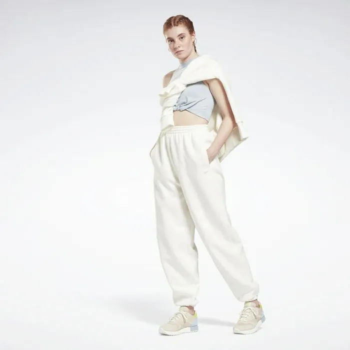 Pants and Sweatpants Womens Reebok Studio Pants Chalk