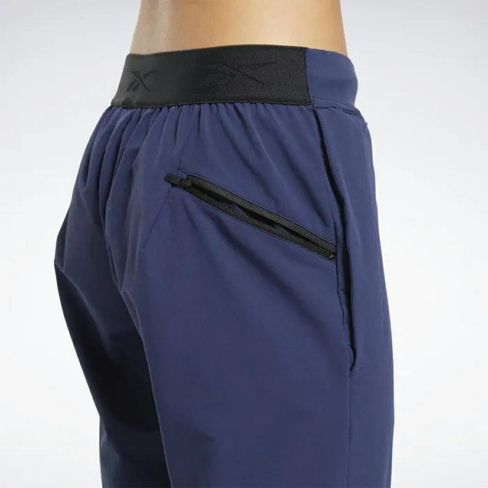 Pants and Sweatpants Womens Reebok United By Fitness Woven Pants Vector Navy