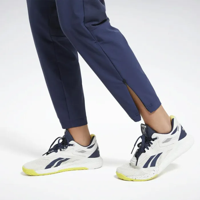 Pants and Sweatpants Womens Reebok United By Fitness Woven Pants Vector Navy