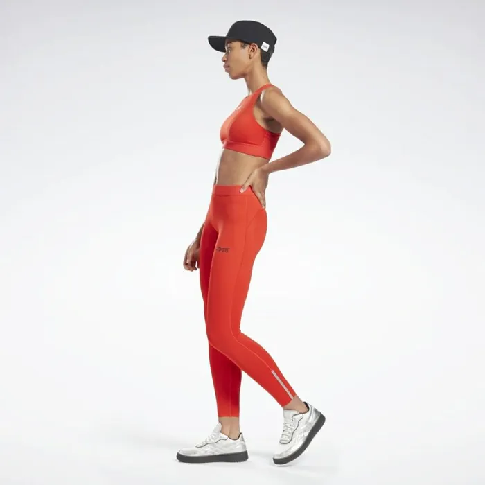 Pants and Sweatpants Womens Reebok VB Performance Tights Instinct Red