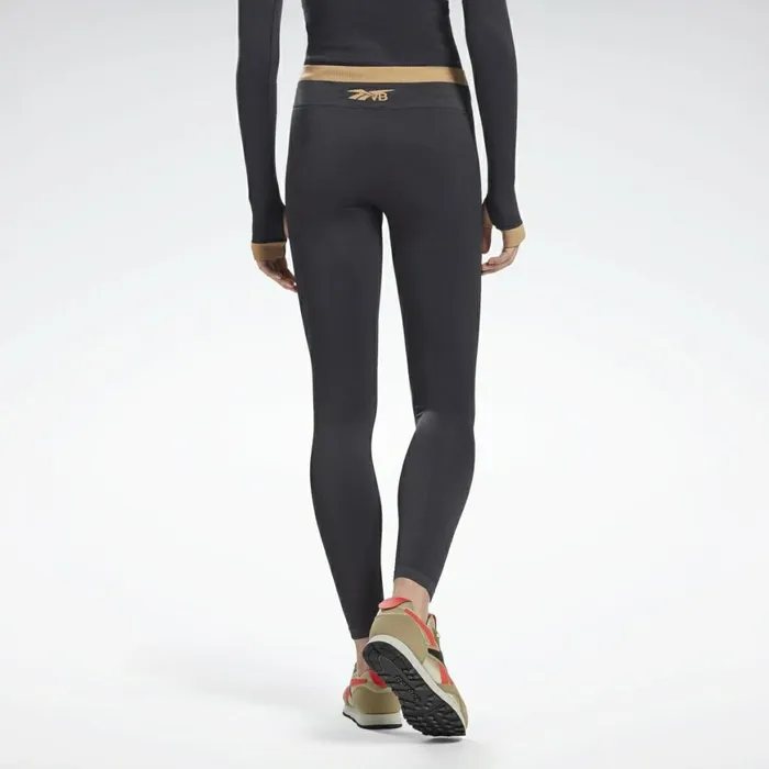 Pants and Sweatpants Womens Reebok VB Seamless Tights Black