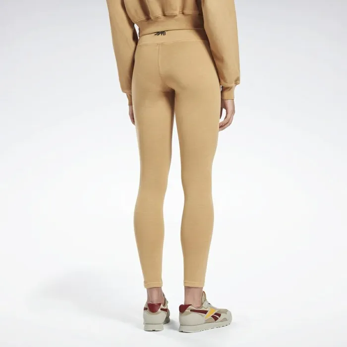Pants and Sweatpants Womens Reebok VB Travel Tights Soft Camel
