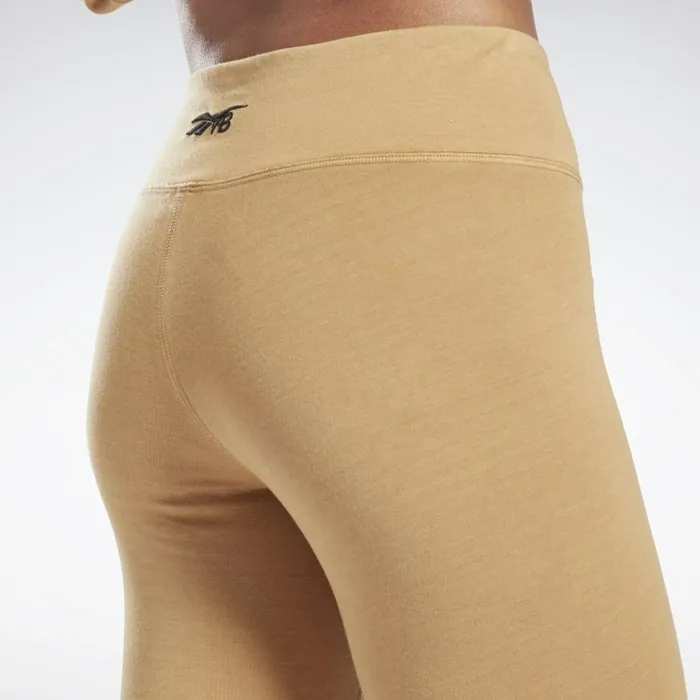 Pants and Sweatpants Womens Reebok VB Travel Tights Soft Camel