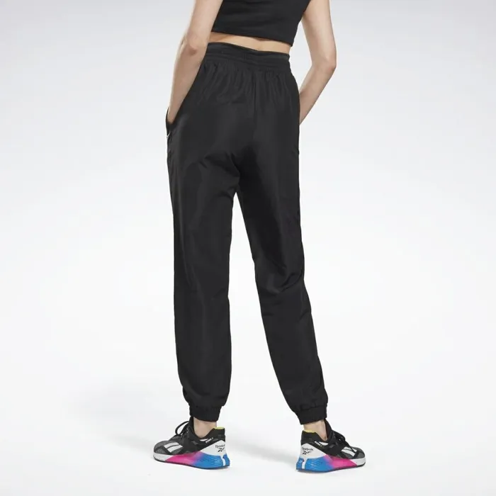 Pants and Sweatpants Womens Reebok Workout Ready Woven Joggers Black