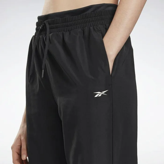 Pants and Sweatpants Womens Reebok Workout Ready Woven Joggers Black