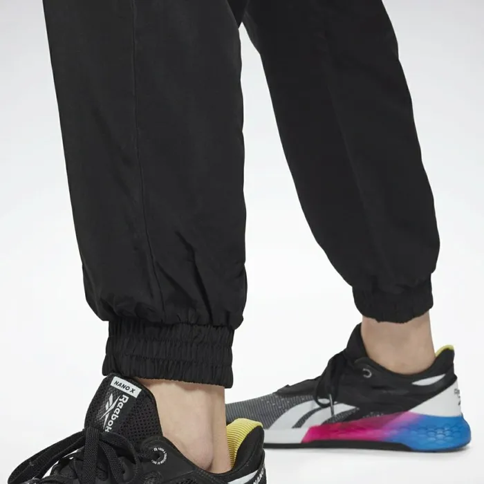 Pants and Sweatpants Womens Reebok Workout Ready Woven Joggers Black