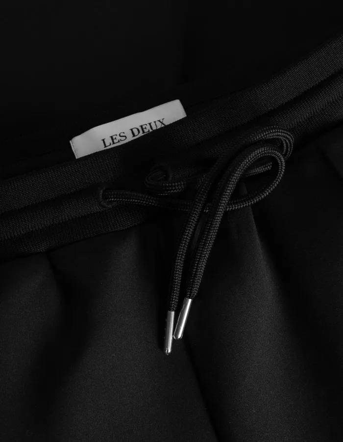 Pants Men Les Deux Ballier Casual Track Pants 8211 BlackBlack