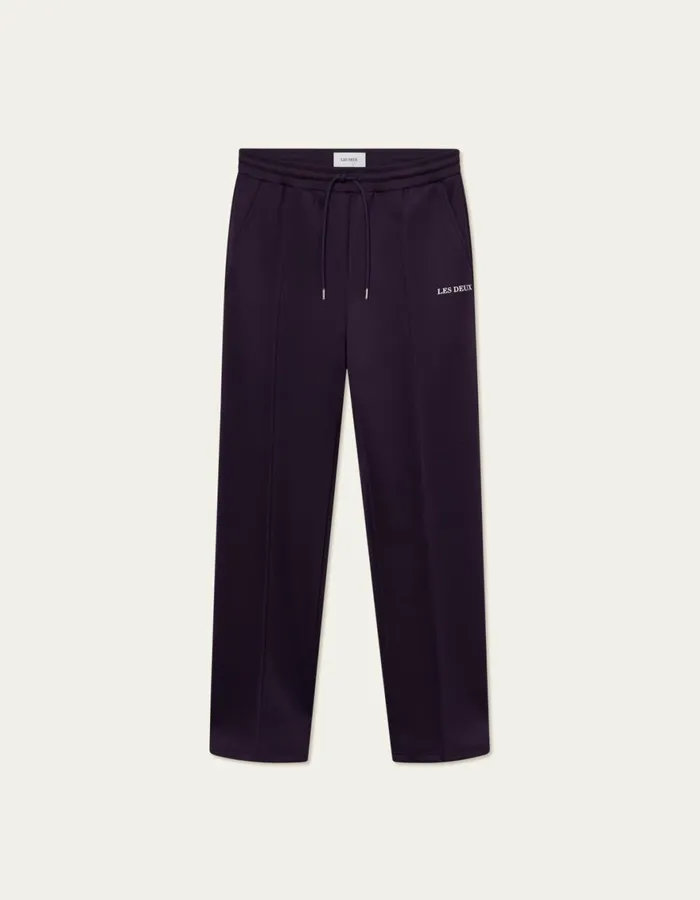 Pants Men Les Deux Ballier Casual Track Pants 8211 Blackberry