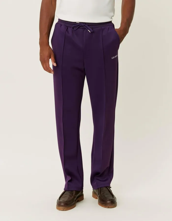 Pants Men Les Deux Ballier Casual Track Pants 8211 Blackberry