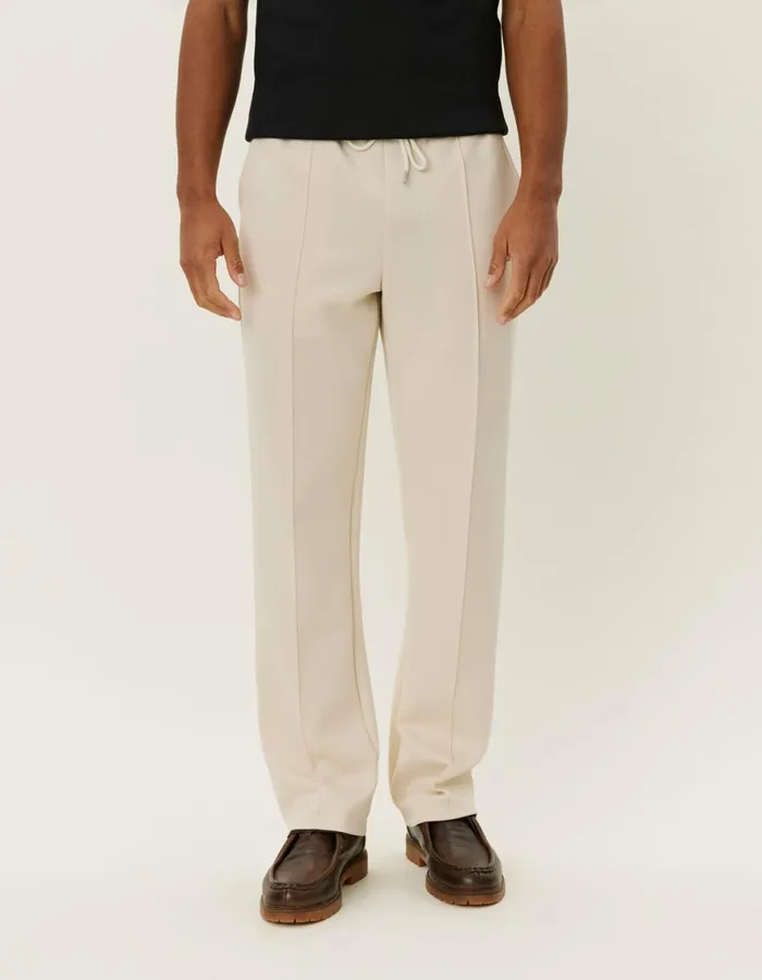 Pants Men Les Deux Ballier Casual Track Pants 8211 Ivory