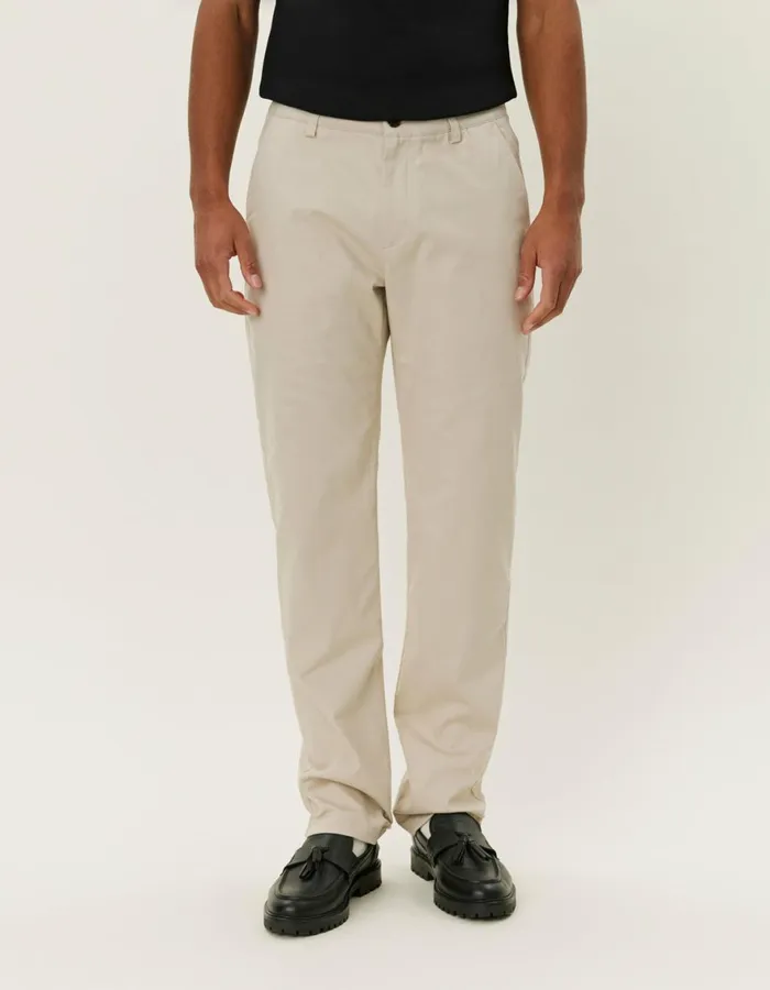 Pants Men Les Deux Como Cotton Chino 8211 Light Sand