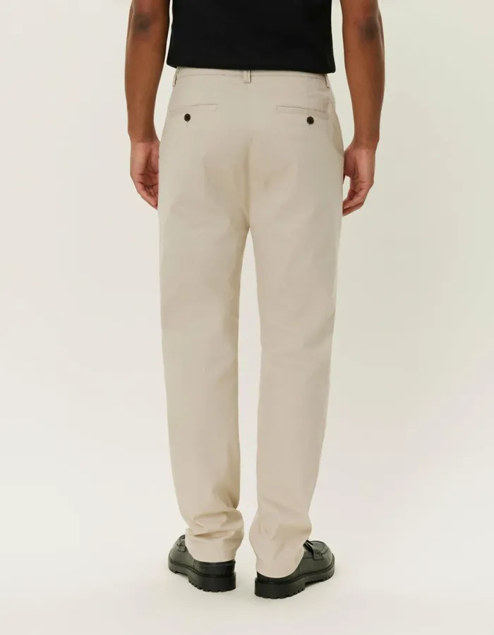 Pants Men Les Deux Como Cotton Chino 8211 Light Sand