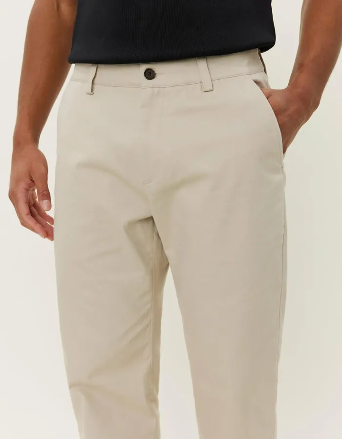 Pants Men Les Deux Como Cotton Chino 8211 Light Sand