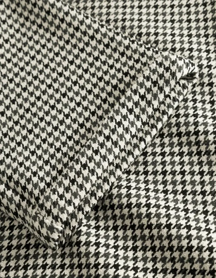 Pants Men Les Deux Como Houndstooth Suit Pants 8211 Light Desert SandBlack