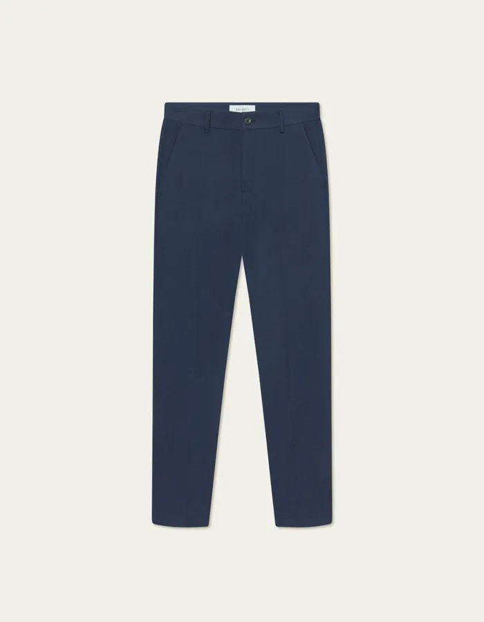 Pants Men Les Deux Como Reg Texture Suit Pants 8211 Dark Navy