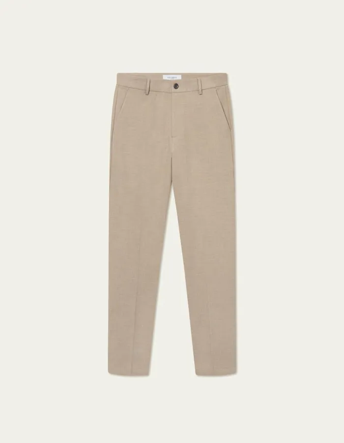 Pants Men Les Deux Como Reg Texture Suit Pants 8211 Dark Sand