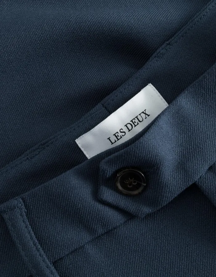 Pants Men Les Deux Como Suit Pants 8211 Seasonal 8211 Dark Indigo