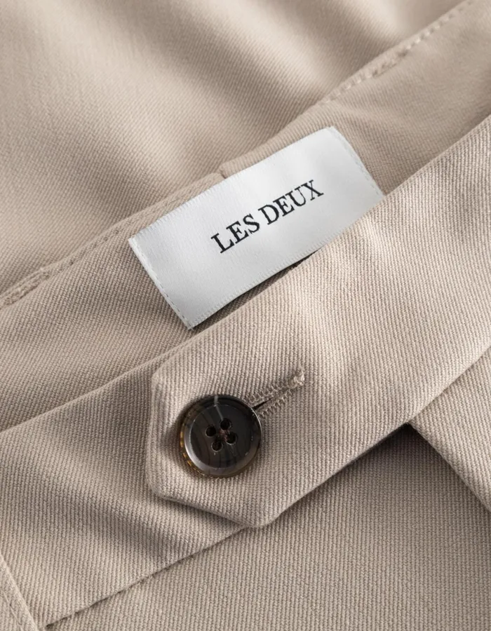 Pants Men Les Deux Como Suit Pants 8211 Seasonal 8211 Light Desert Sand