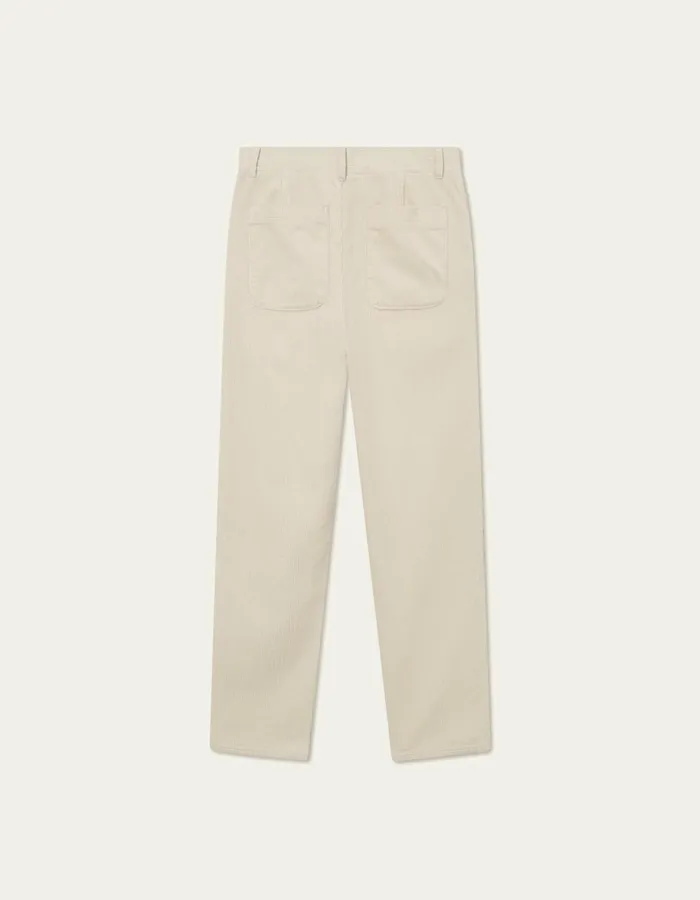 Pants Men Les Deux Kody Heavy Corduroy Pants 8211 Ivory