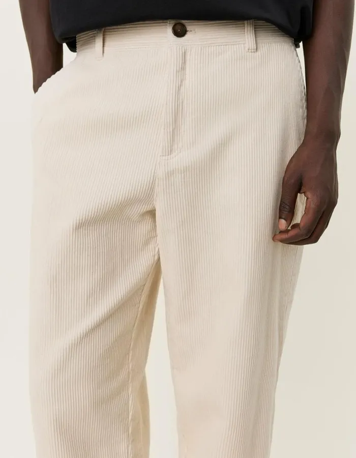 Pants Men Les Deux Kody Heavy Corduroy Pants 8211 Ivory