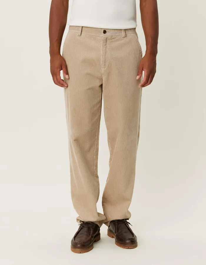 Pants Men Les Deux Kody Heavy Corduroy Pants 8211 Light Desert Sand