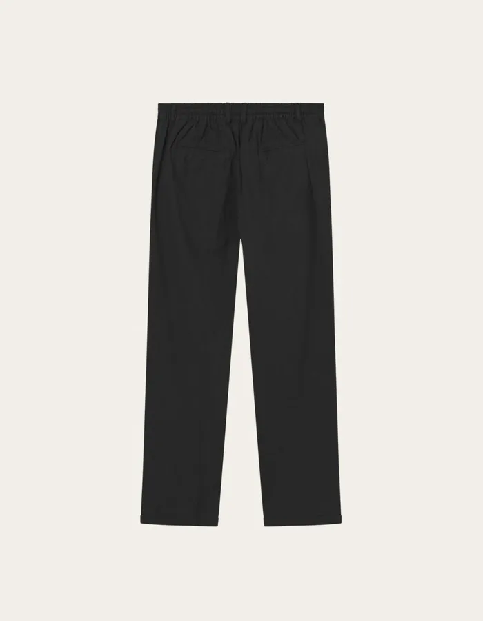 Pants Men Les Deux Pino CottonLinen Pants 8211 BlackBlack