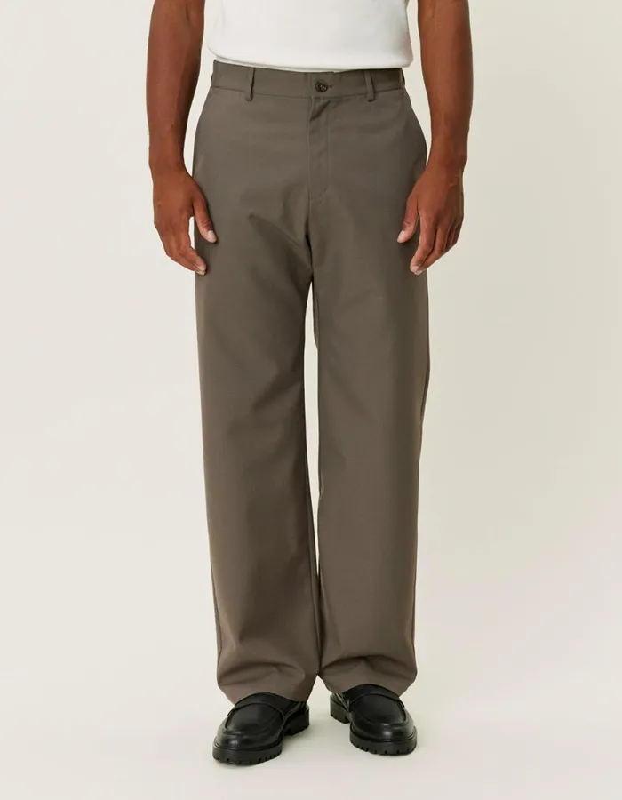 Pants Men Les Deux Reece Twill Pants 8211 Bungee Cord