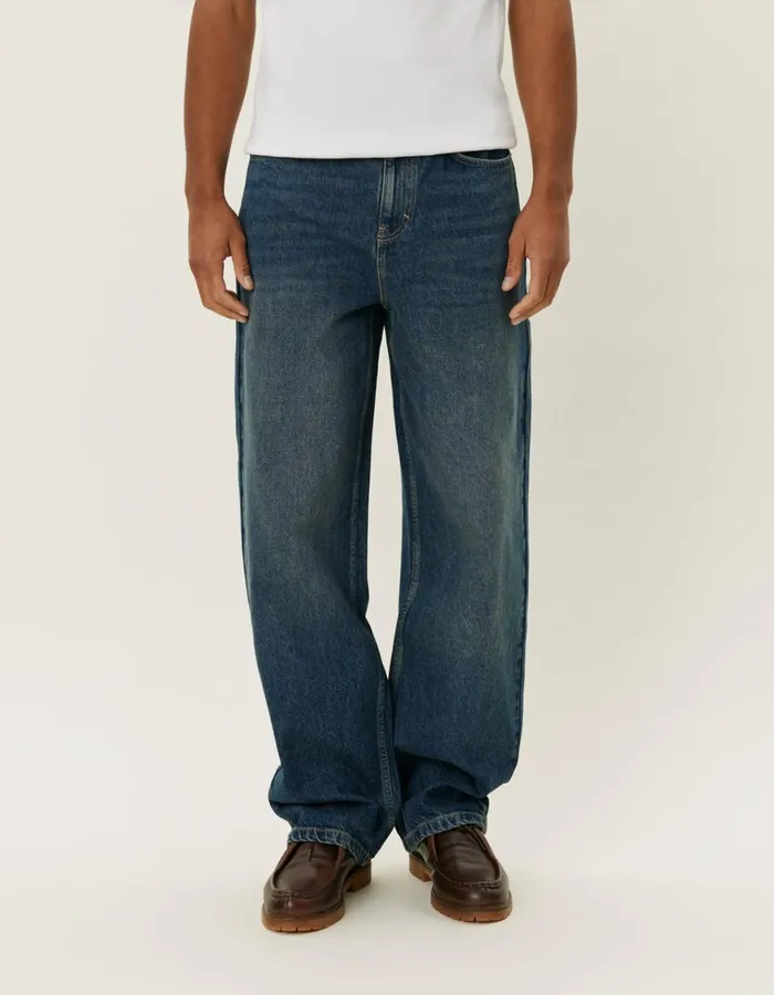 Pants Men Les Deux Roi Denim Pants 8211 Medium Blue Wash