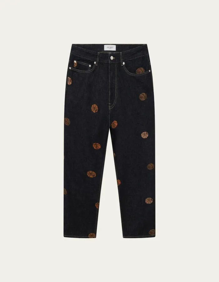 Pants Men Les Deux Ryder AOE Pants 8211 Raw Denim
