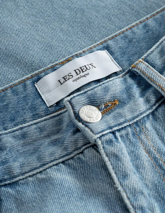 Pants Men Les Deux Ryder Relaxed Fit Jeans 8211 Antique Blue Wash