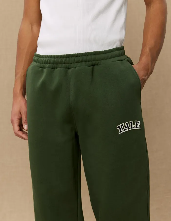Pants Men Les Deux Yale Sweatpants 8211 Duffel Bag GreenBlack