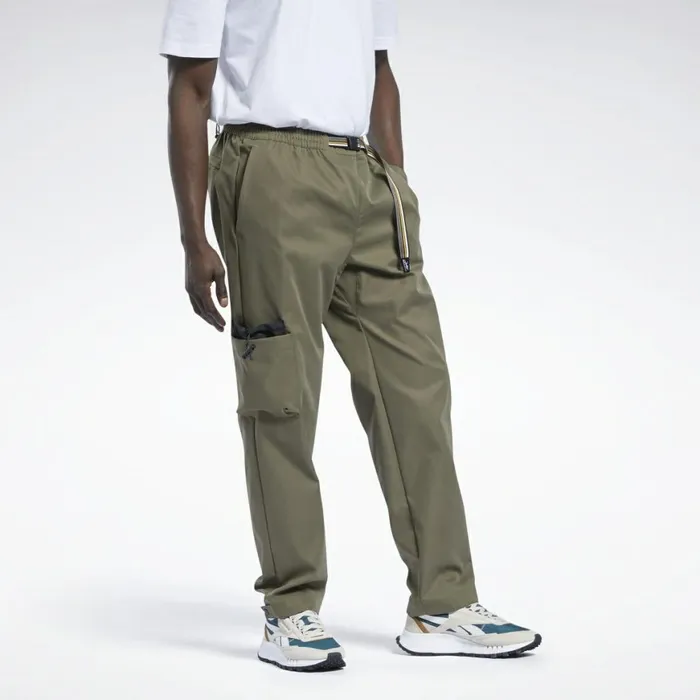 Pants Mens Reebok Classics Camping Pants Army Green