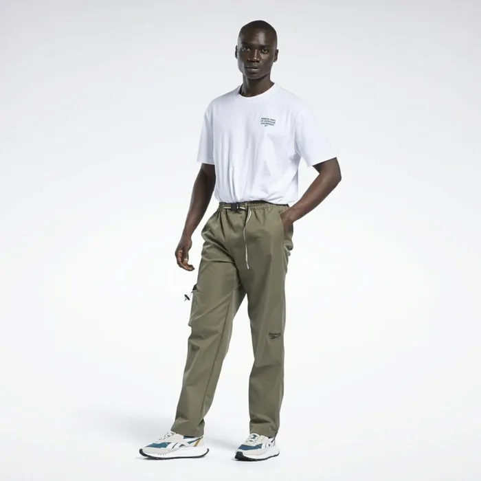 Pants Mens Reebok Classics Camping Pants Army Green