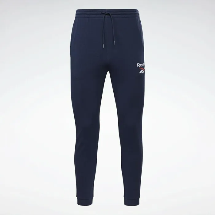 Pants Mens Reebok Identity Big Logo Joggers Vector Navy