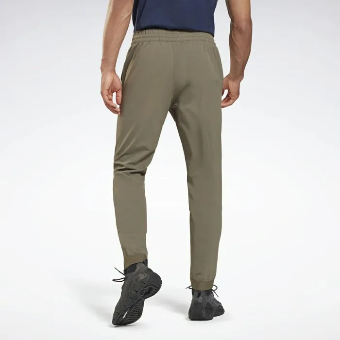 Pants Mens Reebok Performance Woven Pants Army Green