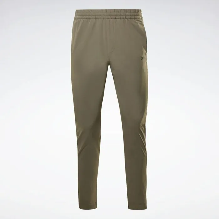 Pants Mens Reebok Performance Woven Pants Army Green