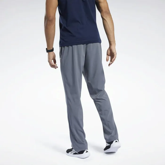 Pants Mens Reebok Training Essentials Woven Unlined Pants Cold Grey 6