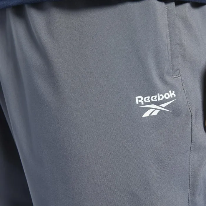 Pants Mens Reebok Training Essentials Woven Unlined Pants Cold Grey 6