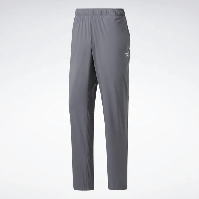 Pants Mens Reebok Training Essentials Woven Unlined Pants Cold Grey 6