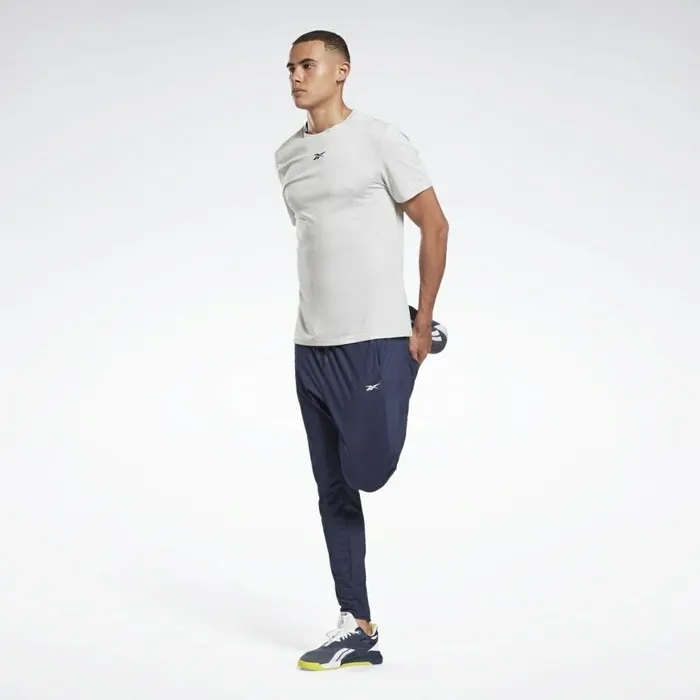 Pants Mens Reebok Workout Ready Track Pant Vector Navy