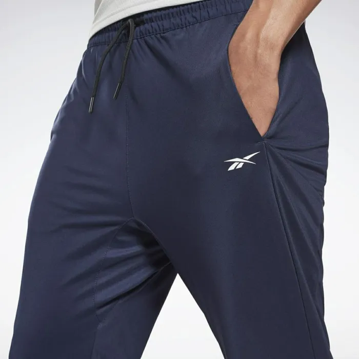 Pants Mens Reebok Workout Ready Track Pant Vector Navy