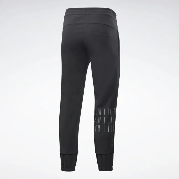 Pants MensWomens Reebok LES MILLS Woven Pants Black
